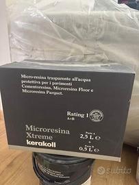 Microresina Xtreme trasparente bicomponente KK