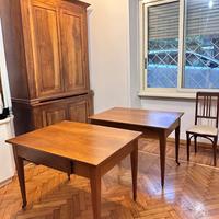 2 tavoli in stile Biedermeier e tanti mobili
