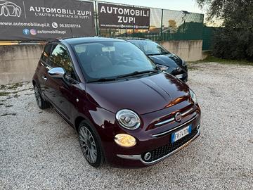 FIAT 500 BORDEAUX *OK NEOPATENTATI