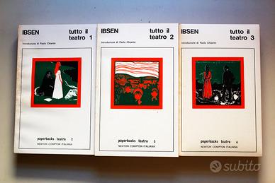 Tutto Il Teatro - Ibsen - Completo Con Cofanetto
