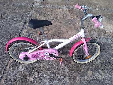 Bicicletta Rosa per bambina 16" come nuova