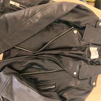 Chiodo simil pelle ZARA età 8 anni