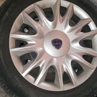 Cerchi in ferro + copricerchio orig. Lancia Musa