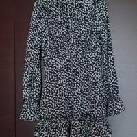 Vestito Shein verde bianco 