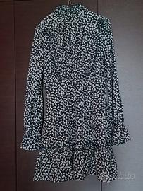 Vestito Shein verde bianco 