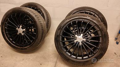 Cerchi lega Audi 17 e gomme Bridgestone Turanza 