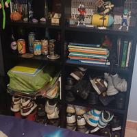 libreria nera 108x135x30