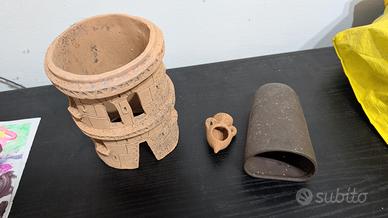 ornamento per acquario 