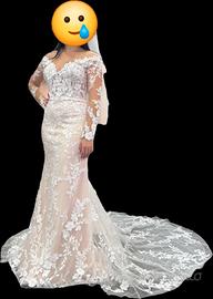 abito da sposa mai usato