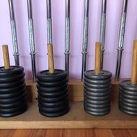 15 x Bilancieri palestra con pesi