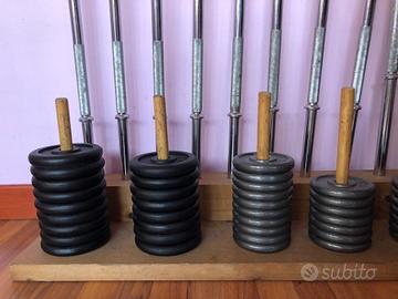 15 x Bilancieri palestra con pesi