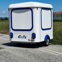 Chiosco food truck rimorchio