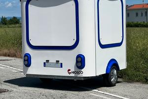 Chiosco food truck rimorchio