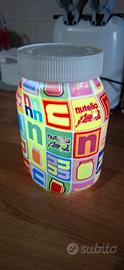 Lampada Nutella Barattolo Vaso LED