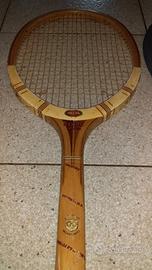 racchetta tennis legno vintage Maxima