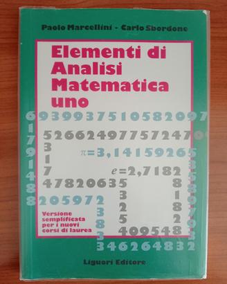 Elementi di analisi Matematica uno