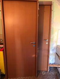 Porte battenti in legno 80x210cm