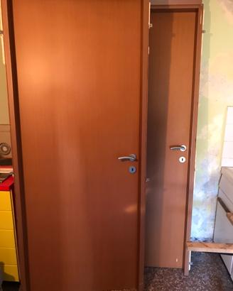 Porte battenti in legno 80x210cm