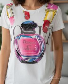 Maglietta in cotone 95% nuova