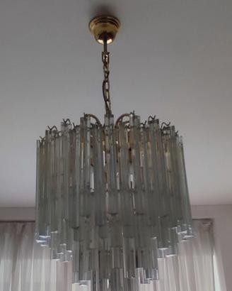 lampadario in vetro 