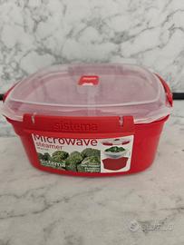 microwave sistema cottura vapore