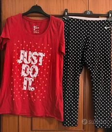 Completo originale Nike da donna maglia+pantaloni