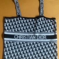 Top dior bianco e nero tg. S