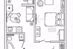 Trilocale luminoso in zona tranquilla