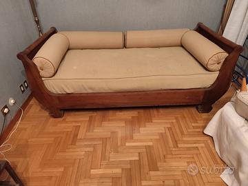 letto a barca d' epoca