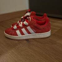 Adidas campus rosse