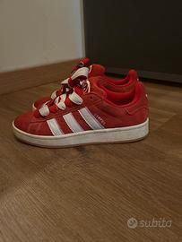 Adidas campus rosse