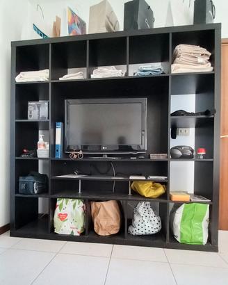 Mobile TV IKEA - Nero 185x185x39