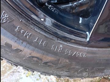 cerchi in lega R16 205/55 per fiat tipo 