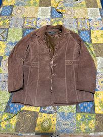 Giacca Pelle Scamosciata Ws Leather Unisex M 42