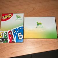 carte da gioco UNO + 2 mazzi carte francesi