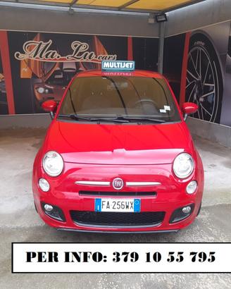 Fiat 500 s 1.3 CC diesel 12 mesi garanzia-2015