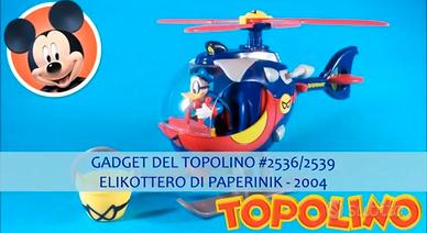 Cadgets topolino Elicottero di Paperinik