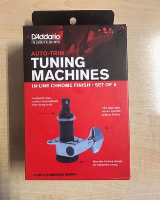 D'Addario PWAT-6R1 tuning machine