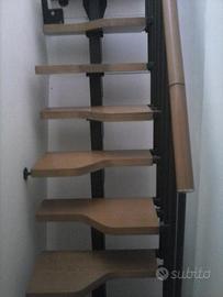Scala per mandarde soppalchi seminterrati