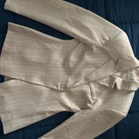 Tailleur gessato avvitato nuovo mai indossato