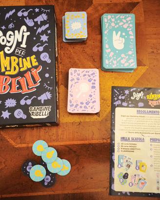 sogni per bambine ribelli - gioco da tavolo