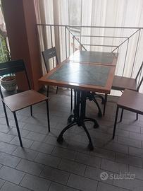 tavolini  e sedie 