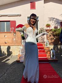 Abito da sposa stuoendo di nicole milano