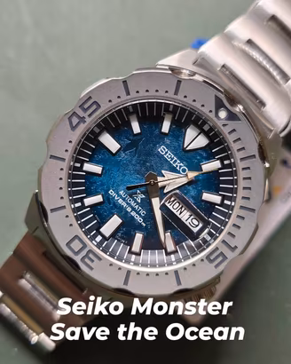 seiko Monster Save the Ocean
