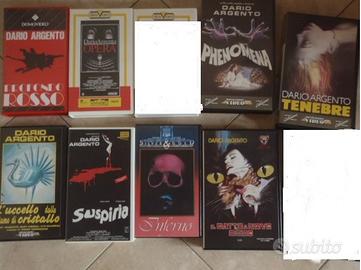Videocassette vhs film Dario Argento