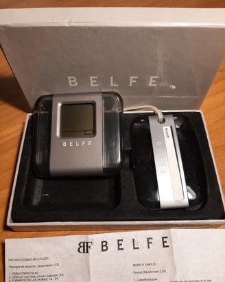 Sveglia da viaggio + etichetta bagaglio