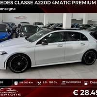 Mercedes A 220 d Automatic 4Matic Premium FINANZIA