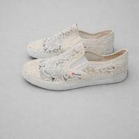 Superga slip-on pizzo bianco – Taglia 37