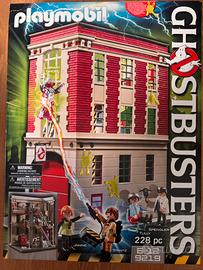Raro Plaimobil Ghostbusters Caserma 9219 -