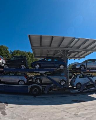 RICAMBI USATI FIAT 500,C3,PEUGEOT 206,SMART,BRAVO,